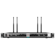 DSPPA D58XX Draadloze Microfoonontvanger - 4 Kanalen met IR-koppeling
