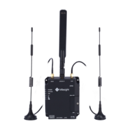 Milesight UR32 Industri&euml;le 4G LTE Router - Dual SIM, WiFi en PoE (IP30)