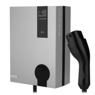 RAEDIAN NEO EV Laadpaal | 7.4kW 32A Type 2 | 5m Kabel RFID App | Zilver