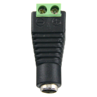 Safire Smart DC 12V Mannelijke Connector met Schroefaansluiting voor Coaxkabel