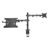 LDT66-C024ML Monitorarm en PC-houder - Bureauklem - 17-32 inch - Max 9 kg - VESA