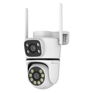 Nivian NVS-IPC-0S6-DUAL WiFi Beveiligingscamera - Dubbele Lens - 2K Super HD