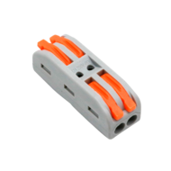Wago Compacte Lasklem met Hendel - 2-polig - 0,08 tot 4 mm&sup2; - Herbruikbaar