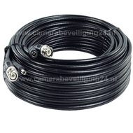 Safire Smart RG59 Coaxkabel 10 meter met BNC en DC voor bewakingscamera's