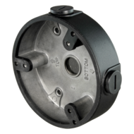 Dahua aansluitdoos 122 mm aluminium voor domecamera's zwart