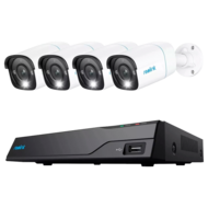 Reolink 8MP PoE Beveiligingscamera Set - 4K NVR met 4 Camera's en 2TB HDD