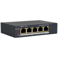 Hikvision Pro 5-Port Gigabit PoE Cloud Switch met 4 PoE-poorten
