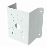 TVT TD-YZJ0601 Hoeksteun voor Bullet en PTZ Bewakingscamera's - Wit Metaal