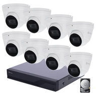 Safire Full HD Camerabewakingsset met 8 Camera's en XVR Recorder