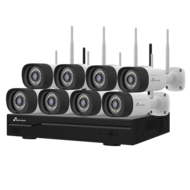 Nivian Draadloos Camerasysteem - 8x 3MP WIFI IP Camera's met NVR