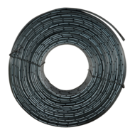 Parallelle DC kabel 100 meter 2 x 0,75 mm - Rood en Zwart voor camerabewaking