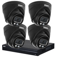Dahua Bewakingscamera Set PoE 4MP - Smart Dual Light Nachtzicht voor Buiten