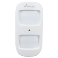 Nivian NVS-D2A Volumetrische binnen bewegingsmelder Draadloos Compatibel met Alarm Panel.