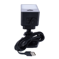 Nivian NVS-IPC-L2 buitenlamp WiFi camera 3 MP met bewegingsdetectie, IR nachtzicht, audio, Sd slot en op gratis app.