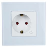 Nivian Smart NVS-WALLSOCKETF-W WiFi Tuya Slim Inbouwstopcontact 10A