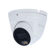 Safire Smart SF-IPT020A-8B1-DL IP Turret Camera - 8MP 2.8mm Dual Light IP67