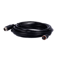 ST-6PIN-IP-90 Streamax-kabel voor IP PON-camera's Connector M12 luchtvaart 6-pins Lengte 9 m.