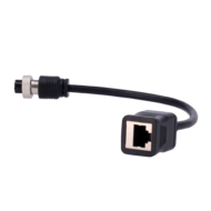 ST-6PINMALE-RJ45 Streamax Conversie 6 PIN mannelijk naar RJ45 mannelijk Lengte 15cm.