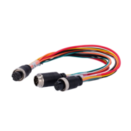 ST-POWERSPLIT-CABLE Streamax-kabel voor het voeden van 2 recorders 9-pins.
