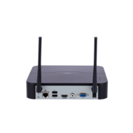 Uniview WiFi Camerasysteem 2MP Full HD met 4 Zwarte Bullet IP Camera's