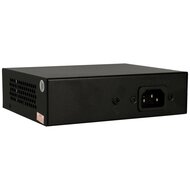 PoE switch 4 poorten en 2 uplink poorten Movok VK-SWITCH-0604POE-65.