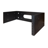 19 Inch Open Wandrack - 4U Netwerkkast - Wandmontage SPCC Staal Zwart