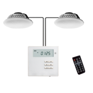 DSPPA M2U Complete Audio Inbouwset met Muurversterker en 2 Plafondluidsprekers