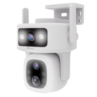Nivian 4G Beveiligingscamera 3MP 2K - Gemotoriseerd op Accu