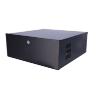 Metalen DVR Lockbox - Beveiligingskast voor CCTV Recorder tot 4U met Ventilator