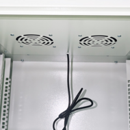 19 Inch Outdoor Serverkast 9U - IP65 Weerbestendig Vloerrek met Koeling