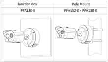 Dahua Bullet Thermische Camera TPC-BF1241-TB7F8-DW-S8 met branddetectie
