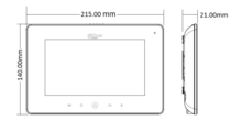 Dahua VTH5221DW-S2 Wifi Binnenmonitor - 7 inch Touchscreen voor Camerabewaking