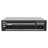 Uniview Cloud Managed PoE Switch - 8 Poorten 65W - Voor Videobewaking