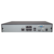 Uniview Cameraset 4MP ColorHunter - 4-Kanaals PoE Beveiliging voor Buiten
