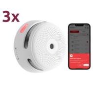 X-Sense Rookmelder XS01-M-3PACK met App-bediening via Hub voor Thuisbeveiliging