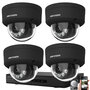 Hikvision zwarte camerasysteem