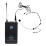 DSPPA Draadloze UHF Hoofdbandmicrofoon met Volumeregelaar voor D5815