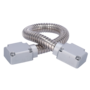 Safire deurtule 500 mm met 16 mm flexibele metalen buis