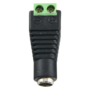 Safire Smart DC 12V Mannelijke Connector met Schroefaansluiting voor Coaxkabel