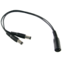 DC 12V Stroom Splitter - 1 naar 2 Voedingskabel voor Bewakingscamera's