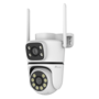 Nivian NVS-IPC-0S6-DUAL WiFi Beveiligingscamera - Dubbele Lens - 2K Super HD