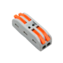 Wago Compacte Lasklem met Hendel - 2-polig - 0,08 tot 4 mm&sup2; - Herbruikbaar