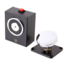 Elektromagnetische Deurhouder 50kg met Override Knop - 24V DC