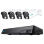 Reolink 8MP PoE Beveiligingscamera Set - 4K NVR met 4 Camera's en 2TB HDD