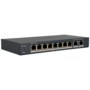 Hikvision 10-Port Cloud Switch met 8 PoE-poorten en 2 Gigabit Uplink