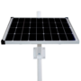 Safire Autonoom CCTV Voedingssysteem 256Wh met 80W Zonnepaneel en Mastbeugel