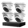 Hikvision 5MP Camera Set - 4 Dome Camera's met 20m Nachtzicht voor Buiten