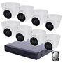 Safire Full HD Camerabewakingsset met 8 Camera's en XVR Recorder