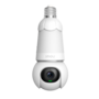 Imou Wifi bewakingscamera IPC-S6DP-3M0WEB-E27-IMOU met E27 aansluiting, PT, mic en luidspreker.