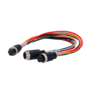 ST-POWERSPLIT-CABLE Streamax-kabel voor het voeden van 2 recorders 9-pins.